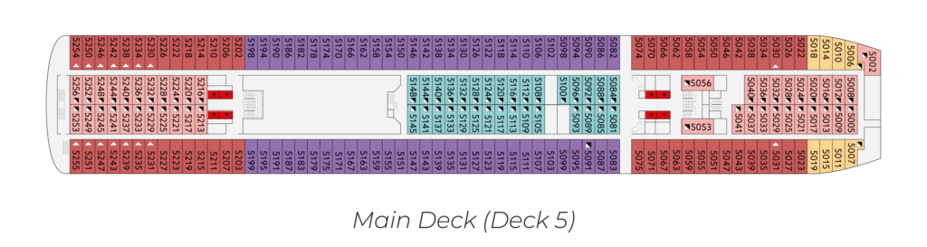 Deck 5 - Main Deck