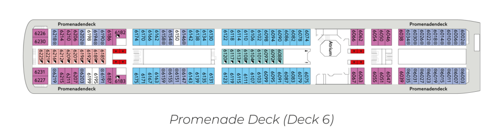 Deck 6 - Promenade Deck